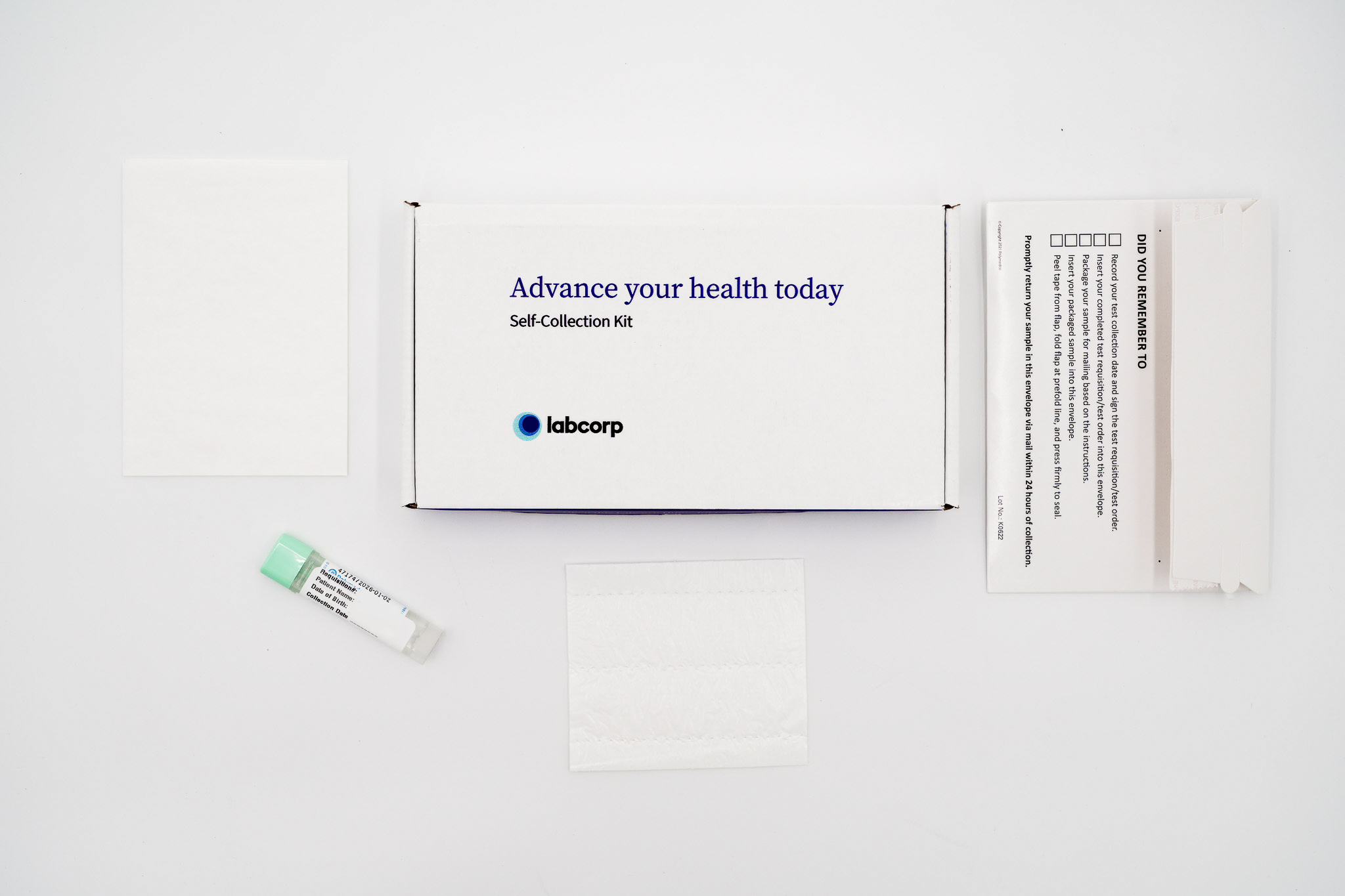 COLOFIT™ HOME COLLECTION KIT (without Specimen confirmation form, Biohazard specimen bag)