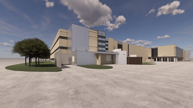 Doctor or nurse in a laboratory preparing a vaccine for a patient.